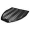 Fresh Products Disposable Urinal Floor Mat, Nonslip, Fresh, 17 1/2x20 3/8, Black, PK6 IMP 1525-5 - alternate 2